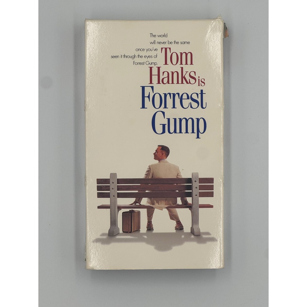 Forrest Gump VHS 1995 Tom Hanks Paramount Pictures Drama Movie 32583 PG-13 3